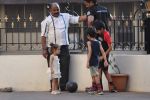 Sanjay Dutt_s kids snapped in Bandra, Mumbai on 17th April 2013 (2).JPG